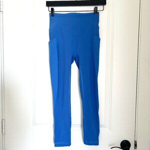 Lululemon All the Right Places High-Rise Crop 23" | Size 4 | Blue Nile